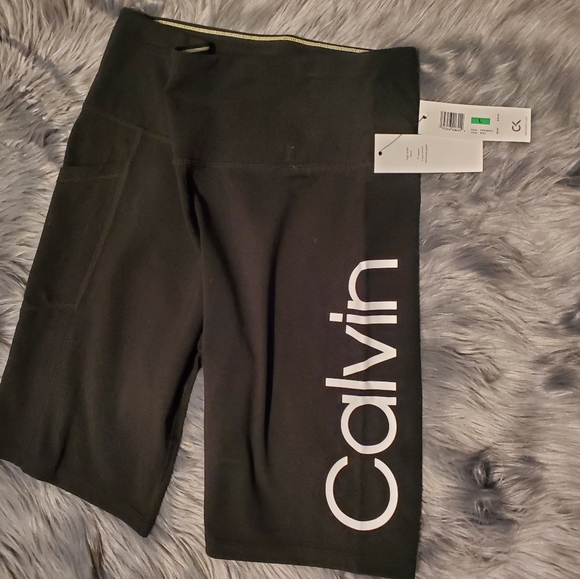 *Sold* Calvin Klein Women's High Waist Bike Shorts - Picture 3 of 6